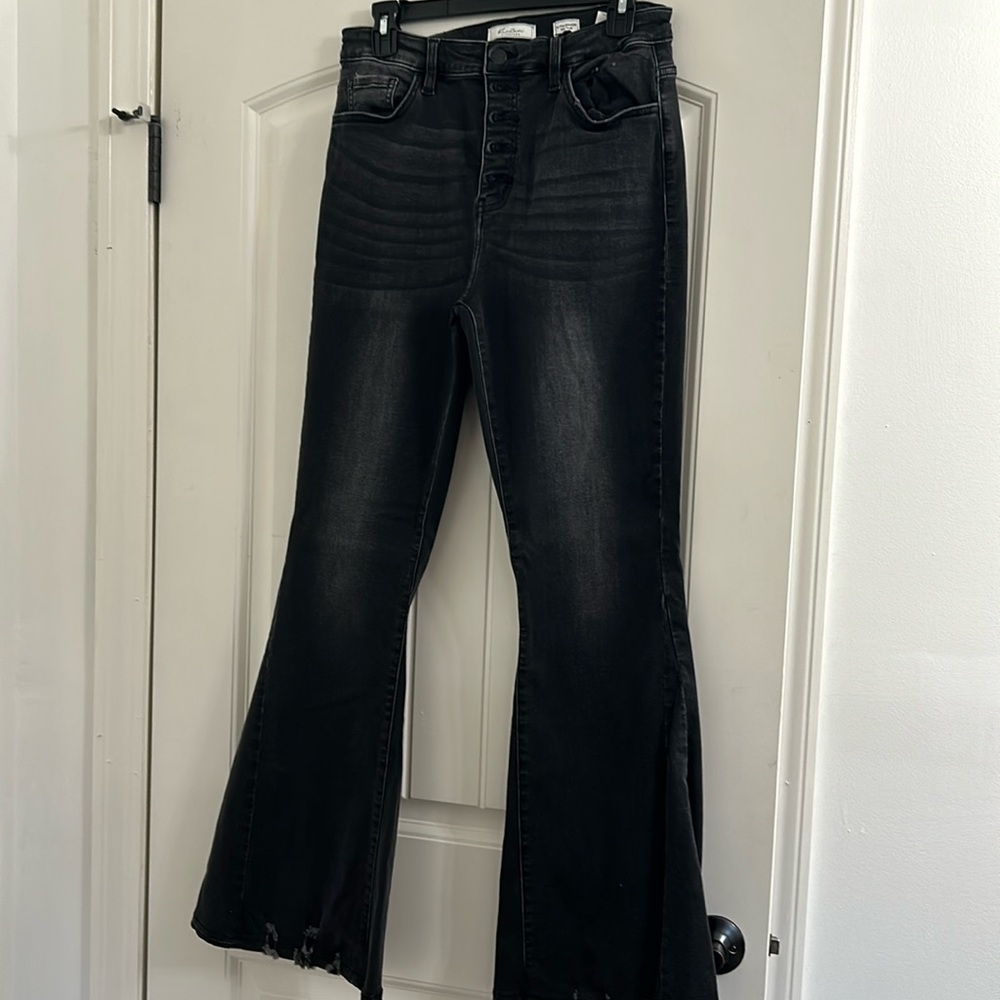 Ultra High Rise Super Flare Jeans